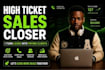 be your sales closer sales representative