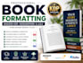 format your book for amazon KDP  ingramspark and lulu publishing
