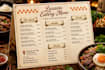 design professional poster flyer menu design