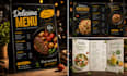 design professional poster flyer menu design