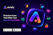 design attractive mobile app icon and app logo