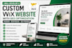 develop a custom wix website with SEO optimization