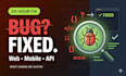 fix bug debug code in react django javascript python in 24h