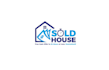 design unique sold house logo