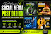 design social media post design for instagram posts and ads