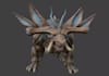 remake 3d mythical hybrid creature,beast avatar,asset,cinematic render,glb,vrm