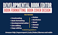 do book formatting book editing for amazon kdp