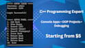 create cpp oop applications and solve coding assignments