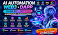 build ai automation web3 dapp solana bot soc2 hipaa aws gcp security ml workflow