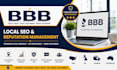 do local seo and bbb reputation expert