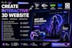 create interactive 3d website, threejs webgl, gsap wix studio webflow