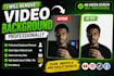 remove video background without greenscreen professionally