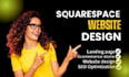 build modern squarespace website design and squarespace website development