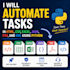 automate tasks in HTML, CSV, excel, json, PDF, and XML using python