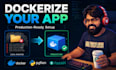 dockerize your python application with docker compose