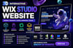 design 3d interactive wix studio website wix redesign scrolling animation spline