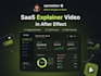 create  saas explainer videos in after effect