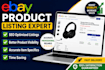 create SEO optimized ebay product listings