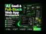 build ai saas web apps, dashboard, chatbots and full stack web apps