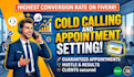 cold calling and appointment setting with reporting