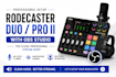 setup rodecaster duo pro ii with obs for clean stream audio