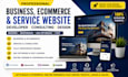 build business ecommerce and service website developer consulting website design