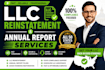 help reinstate your llc and file annual reports
