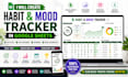 create habit and mood tracker in google sheets