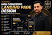 create high converting landing page design