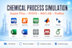 do chemical process simulation using aspen plus, hysys and matlab