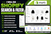 do shopify search and filter globo searchanise boost rapid xcloud simon sobooste