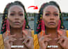 do professional photo retouching with photoshop, lightroom