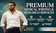 do medical writing research and data analysis