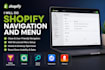 do shopify navigation and menu globo searchanise xcloud rapid boost sobooster