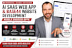 build lovable ai saas web app develop base44 website deploy mobile android apps