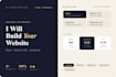 build a custom ai powered react website and landing page