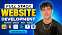 custom website development full stack developer front end developer using react