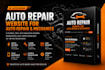 design a premium auto repair and mechanic website