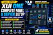 do best and complete server setup with xui one panel