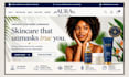 design skincare shopify store beauty store spa website cosmetis skincare website