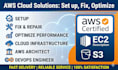 setup fix optimize aws ec2 s3 cloud infrastructure aws architect devops engineer