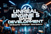 do unreal engine game development, develop unreal engine game, ue5 blueprints