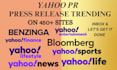 distribute press release, yahoo finance, write press release, submit PR