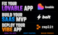 fix vibe coded white screen auth loop, lovable bolt, replit vibe code saas app
