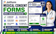 create professional jotform medical consent forms with e signature automation