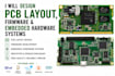 design pcb layout, firmware and embedded hardware systems