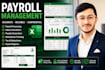create automated payroll system in excel and google sheets