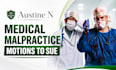 draft motions to sue and clinical review defense for medical malpractice errors