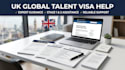 help you prepare a UK global talent visa application