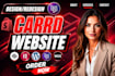 design carrd landing page carrd website design carrd co ecommerce wix website